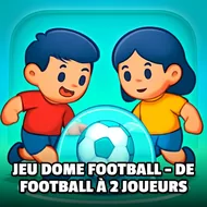 Jeu Dome Football - De Football À 2 Joueurs - Football Cup game